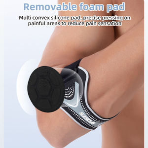 Manchon de compression portable pour coude avec pression réglable pour le tennis, le golf et l'usage quotidien – Soulagement des douleurs articulaires et de la tendinite - Product Image 4