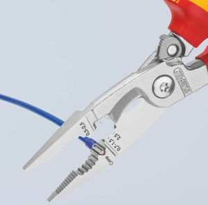 Kìm cho điện cài đặt Chrome mạ, Xử lý cách điện với đa thành phần grips, vde-thử nghiệm - Product Image 3