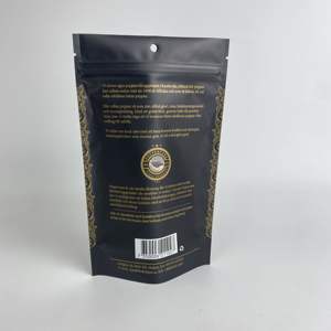 Pochette debout étanche à l'humidité avec impression personnalisée et fermeture éclair sac d'emballage alimentaire pour les noix séchées poivre alimentaire - Product Image 2