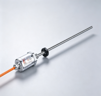 IP67 / IP68, 25 à 5500 mm, Construction entièrement étanche en acier inoxydable, Capteur intégré au cylindre.