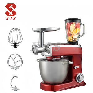 Mélangeur multifonctionnel pour pâte à gâteau Mélangeur 3 en 1 pour hacher la viande Mélangeur sur socle 8l - Product Image 1