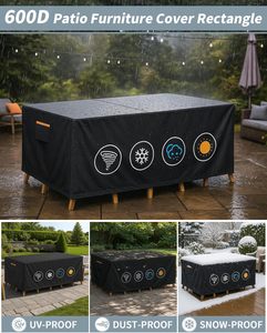 <span class=keywords><strong>Housse</strong></span> de <span class=keywords><strong>protection</strong></span> pour chaise et <span class=keywords><strong>table</strong></span> de <span class=keywords><strong>jardin</strong></span>, toutes saisons, imperméable, coupe-vent, anti-UV, anti-poussière - Product Image 6