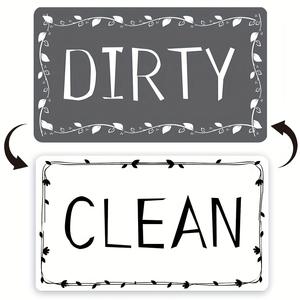 Imanes Personalizables de Doble Cara para Lavavajillas y Refrigerador con Eslóganes de Limpieza y Suciedad, Más Vendidos - Product Image 5