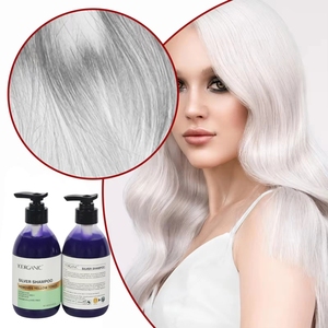Logo personnalisé Shampooing professionnel en argent de haute qualité pour les <span class=keywords><strong>cheveux</strong></span> <span class=keywords><strong>blancs</strong></span>/gris/sans shampooing jaune - Product Image 4