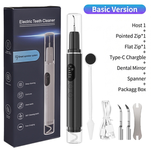 <span class=keywords><strong>Limpiador</strong></span> Dental Ultrasónico Profesional con Pulverizador de Agua, Removedor de Sarro Dental, Raspador de Placa Sónico Eléctrico, Kit de Higiene Bucal - Product Image 1