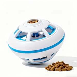 OEM sıcak satış Pet Shop Bite dayanıklı ve Durab çok fonksiyonlu köpek kedi UFO topu köpek bakımı oyuncak Pet gıda dağıtım - Product Image 1