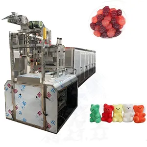 Bán tự động Gummy kẹo Máy làm chua thắt lưng kẹo bơ cứng kẹo máy để bán