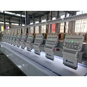 Máquina de Acolchado de Alta Velocidad, 9/12 Agujas, Multicabezal, 30, 16, 18, 21, 24, 28 Cabezales, Máquina de Bordar Computarizada, China - Product Image 1