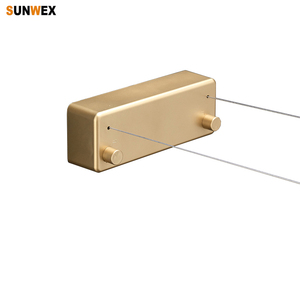 <span class=keywords><strong>Tendedero</strong></span> Retráctil de Acero Inoxidable para Balcón, Resistente, Montado en la Pared, Extensible - Product Image 2