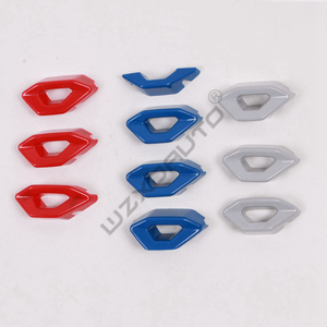 Grille de capot avant WZXD, couvercle de tuning, 3 couleurs, rouge, bleu, gris clair, accessoires décoratifs pour 2021 2022 - Product Image 3