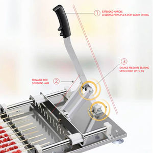 Doner Kebab que hace la máquina, pinchos <span class=keywords><strong>de</strong></span> cordero, chuletas <span class=keywords><strong>de</strong></span> <span class=keywords><strong>carne</strong></span>, largueros <span class=keywords><strong>de</strong></span> <span class=keywords><strong>carne</strong></span>, máquina Manual <span class=keywords><strong>de</strong></span> cuerdas <span class=keywords><strong>de</strong></span> <span class=keywords><strong>carne</strong></span> - Product Image 5