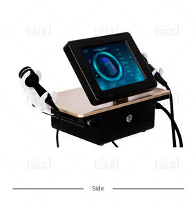 Machine de beauté à radiofréquence fractionnée dorée 8 langues, <span class=keywords><strong>prix</strong></span> de gros, avec 2 poignées, portable, pour raffermissement cutané du visage et du corps - Product Image 4