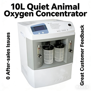 Concentrateur d'<span class=keywords><strong>oxygène</strong></span> vétérinaire VETECH 10L, machine portable d'oxygénothérapie <span class=keywords><strong>pour</strong></span> animaux de compagnie, chiens, chats, clinique vétérinaire, hôpital - Product Image 2