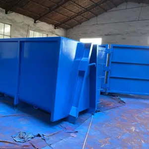 15 Yard Roll Off Bin Trailer Hook Lift Dumpster Bin Roll Off Container