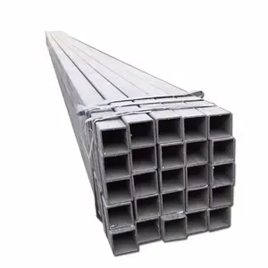 Honest supplier construction shipbuilding Square Pipe Rectangular Welded Carbon Steel Tube
