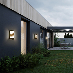 Modern kapalı dış mekan dekoratif led duvar işık bölme lambası alüminyum bölme işık ip65 su geçirmez - Product Image 6