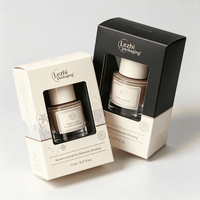 Boîtes rigides en papier couché personnalisées en gros pour emballage cosmétique, boîtes cadeaux gaufrées, emballages postaux pour vernis à ongles et huiles, jetables