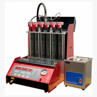 Testeur et nettoyeur d'injecteurs de carburant HO-6C, machine de test d'injecteurs de carburant