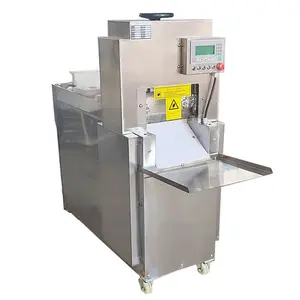 Gefrorene fleisch schneiden maschine Hammel Rollen Fleisch Slicer