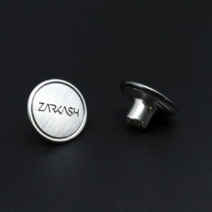 <span class=keywords><strong>2025</strong></span> Sản Phẩm Mới Tùy Chỉnh Thiết Kế Mạ Điện Kim Loại Vòng Nút Sơn Phun Denim Nút Cho Quần Jean Áo May Mặc - Product Image 4