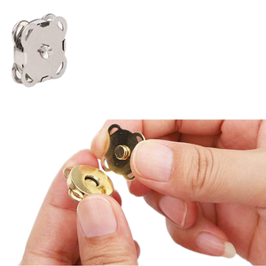 Square Plum Blossom Type Magnet <strong>Button</strong> <strong>Bag</strong> Accessories <strong>Bags</strong> Coat Invisible Hand Sewing Magnetic <strong>Button</strong> <strong>Closure</strong> - Product Image 4