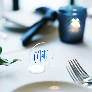 Personnalisé Clair Acrylique Carte Debout Libre D'hôtes Noms Mariage pièce maîtresse Acrylique Cartes D'escorte Décor de mariage - Product Image 3