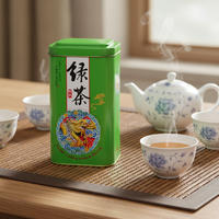 Boîte en métal personnalisée de qualité alimentaire pour thé vert, bonbons, biscuits, café, chocolat – Emballage de qualité supérieure et durable pour la vente en gros