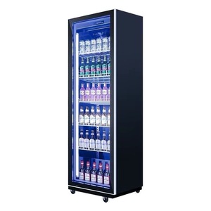 Single-Temperature Commercial <strong>Beverage</strong> Cooler Fridge Supermarket Single Door Bar Beer and Cold Drink <strong>Display</strong> Refrigerator - Product Image 1