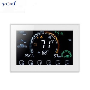 Termostato Inteligente WiFi Yod con Pantalla a Color, Pantalla LCD Táctil Completa para Control Programable de Sistemas de Calefacción por Suelo Radiante Eléctrico - Product Image 1