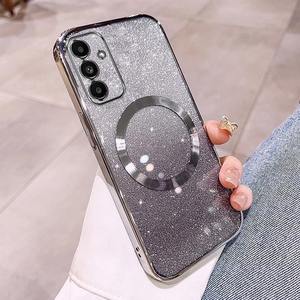 เคสชาร์จแม่เหล็กกลิตเตอร์แฟชั่นสำหรับสุภาพสตรีเคสโทรศัพท์แบบแข็ง PC สำหรับ Infinix Note Hot Zero Tecno Spark - Product Image 5