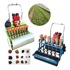 Pequeña sembradora de semillas de cebolla, máquina plantadora de lechuga a la venta