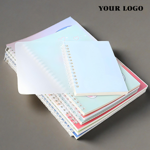 Cahier de notes à reliure à spirale personnalisé Agenda scolaire Cahier d'exercices personnalisé A5 Cahier de notes à bobine doublé avec logo Jotter - Product Image 4