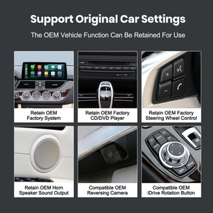 Rhythm 12.6 Inch 2400*900 Resolution G G Full Lamination Car Display Dual System <b>Auto</b> Radio for BMW Z4 E89 2012-2015 CIC System - Product Image 4