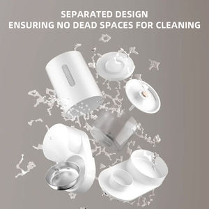 Comedero Inteligente <span class=keywords><strong>para</strong></span> Perros, de Plástico Ecológico, <span class=keywords><strong>con</strong></span> Separación de Agua y Comida, Integración de Agua y Granos, Alimentador Automático - Product Image 2