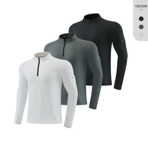 Maglietta a Compressione da Uomo per Palestra, Abbigliamento Sportivo a Maniche Lunghe, T-Shirt da Corsa, Jersey Sportivo ad Asciugatura Rapida - Product Image 5