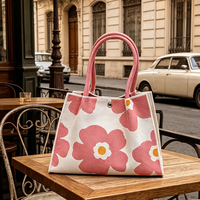 Sac à main de plage rétro chic et tendance, grande capacité, sac fourre-tout portable pour femmes, sac en tricot