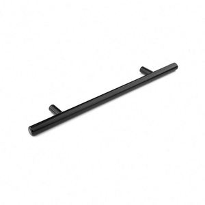 Black Stainless Steel T-<b>Bar</b> Handle <b>for</b> Kitchen Cupboard Furniture Cabinet Hardware <b>Pull</b> <b>for</b> Wardrobe Drawer Dresser in Bedroom - Product Image 6