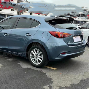 Alerón Doble Trasero de Fibra de Carbono Real/FRP para Mazda 3 Axela Hatchback 2014 2015 2016 2017 - Product Image 4