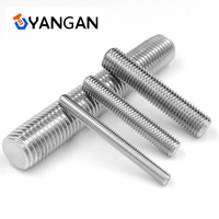 DIN 976 Threaded Rods & Stud Bolts Nuts Stainless Steel Zinc Plated Black Oxide Custom Left/Right Hand YA Zhejiang