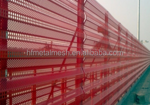 Valla Perforada de Cinco Puntas en Varios Colores para Protección Contra el Viento y la Polvo - Product Image 3