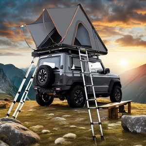 工場カスタム SUV・バン用 アウトドア キャンプ ルーフトップテント 防水 アルミニウムポール 自動設営 夏 釣り ハイキング向け - Product Image 4