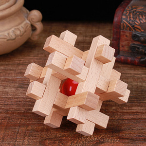 Traditional All Kinds Magic Teaser Game Brain Puzzle Cube Brain Teaser 3D Wood Educational Toy for Kids Toddler Boys & Girls - Product Image 3