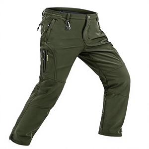 Pantalon de ski imperméable et chauffant pour homme - Tex Nylon, vêtements de neige d'extérieur, fermeture à cordon vert - Product Image 1