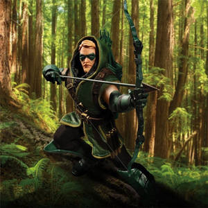 Mezco formica ladro divertente da 6 pollici tessuto verde freccia uomo PVC modello a mano figura mobile ornamenti giocattolo nuova condizione all'ingrosso - Product Image 2