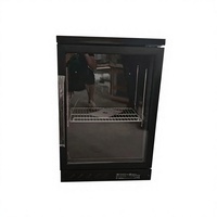 Réfrigérateur commercial à porte vitrée avec affichage et refroidissement mécanique pour boissons, idéal pour les supermarchés