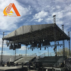 Escenario Portátil Plegable con Estructura de Aluminio Móvil para Eventos y Conciertos al Aire Libre - Product Image 3