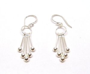 925 Sterling <b>Silver</b> <b>Solid</b> <b>Silver</b> <b>Earrings</b> 3.80g Sterling <b>Silver</b> <b>Earrings</b> Handmade <b>Silver</b> Jewelry Minimalist <b>Silver</b> <b>Earring</b> - Product Image 2