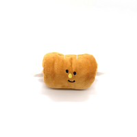 Mignon Corée Peluche Chien Jouet À Mâcher Écologique Pain Café Cacher Traiter pour Chiens Chats Durable Dessin Animé Style Conception
