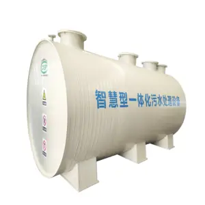 5-200Ton/Day MBBR Sewage Treatment Equipment A2O Biochemical Process Treatment Domestic Sewage Purificatioin Tank