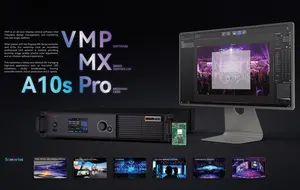 Layar LED Studio film tidak nyata P2 P3 5mm Pitch piksel dengan Novastar A10S Pro MX40 XR Flow untuk dinding Video Media panggung